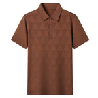 Short Sleeve T-shirt Men's Thin Ice Silk Quick-drying Knitted Short Sleeve - D&A