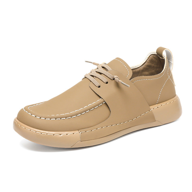 All-match Retro British Business Casual Leather Shoes Men - D&A