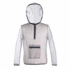 Outdoor Adventure Camping Breathable Insect Bite Jacket Gray - D&A