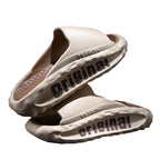 Men's Slippers Thick Bottom For Outdoors Trendy Non-slip Wear-resistant - D&A