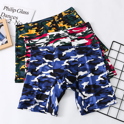 Men's Camouflage Loose U Convex Casual Sports Boxers - D&A