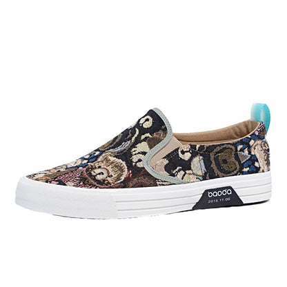 Breathable Trendy Shoes Slip-on Lazy Classic Versatile Sneakers - D&A