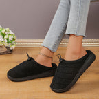 String Clip Adjustable Half Slippers Cotton Shoes Indoor And Outdoor - D&A