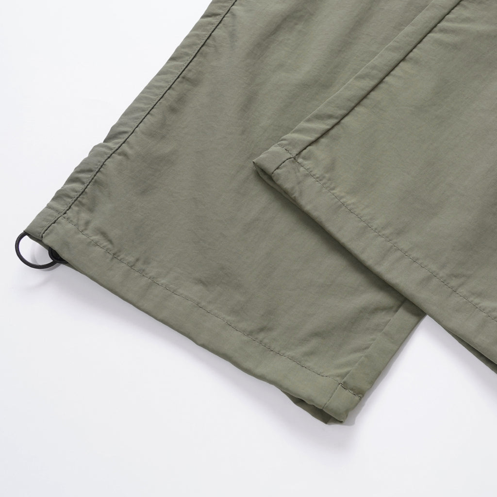 Large Pocket Paratrooper Pants Loose Wide Leg Drawstring Ankle-tied Casual Pants - D&A