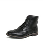Autumn And Winter New Retro High-top Men's Work Ankle Boots - D&A