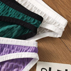 Men's Low Waist Transparent Visual Underwear - D&A