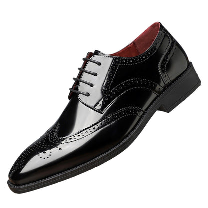 Retro British Style Practical All-match Leather Shoes - D&A