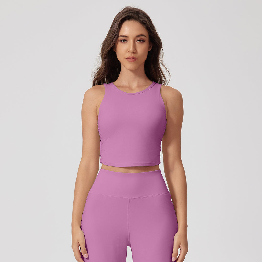 Fitness Nude Feel Bra Quick-drying U-shaped Backless Bra - D&A