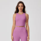 Fitness Nude Feel Bra Quick-drying U-shaped Backless Bra - D&A