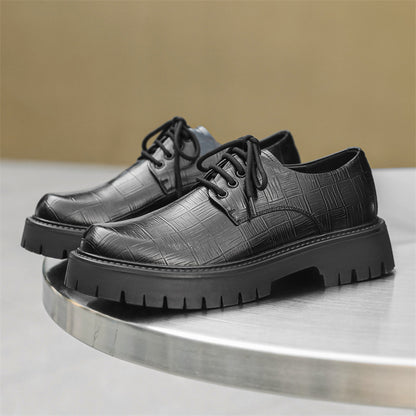 Round Head Solid Color Breathable Low Casual Shoes - D&A