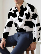 Hawaiian Style Men's Long Sleeve Shirt OUCH70001UL - D&A