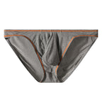 Men's New Ice Silk Underwear Butt-lift Underwear Hip Dark Gray - D&A