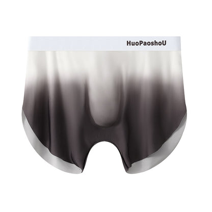 New Ice Silk Huajielong Men's Underwear Dark Gray - D&A