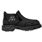 Men's Short Boots Round Toe Large Size Side Zipper Martin Boots - D&A