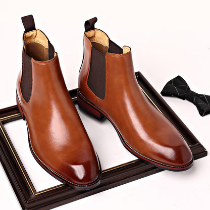 Chelsea Boots Men's Autumn Breathable Pointed Toe - D&A