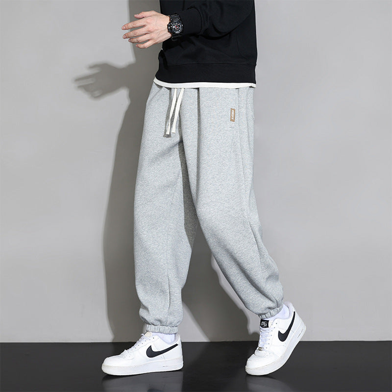 Men's Loose Thin Looking Extra Large Plus Casual Sports Trousers - D&A