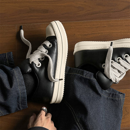 Slip-on Casual Shoes Men's Low-top Raise The Bottom Board Shoes - D&A