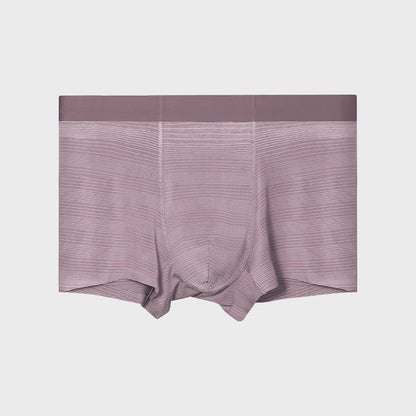 Men's Antibacterial Underwear Summer Thin Qian Pink - D&A