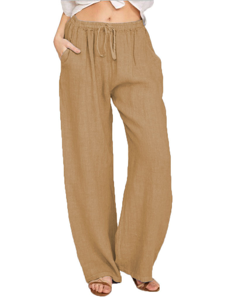 Men Track Sweatpants Breathable And Loose Brown - D&A