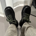 Big Head Derby Men's Platform Height Increasing Casual Leather Shoes - D&A