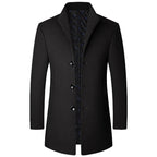 Autumn And Winter Casual Woolen Coat Men - D&A