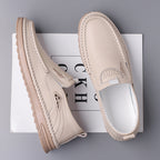 Men's First Layer Cowhide Driving Shoes - D&A