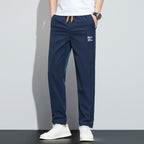 Ice Silk Quick-drying Loose Straight Sports Casual Pants - D&A