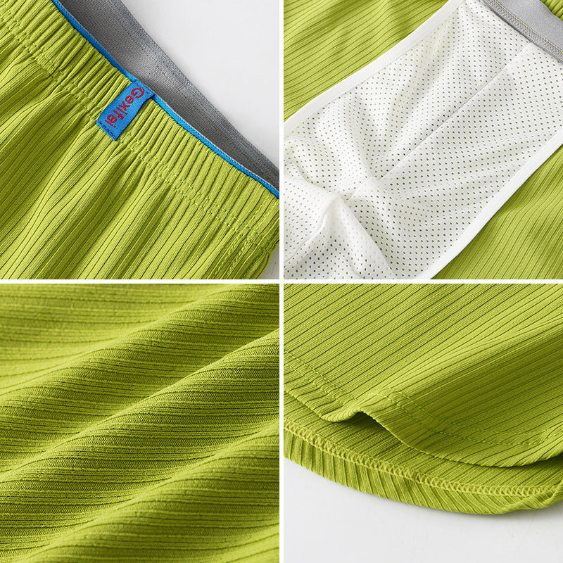 Thread Arrow Pants Waffle Men's Underwear Comfortable - D&A
