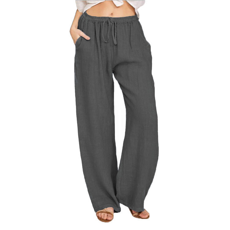 Men Track Sweatpants Breathable And Loose Dark Gray - D&A