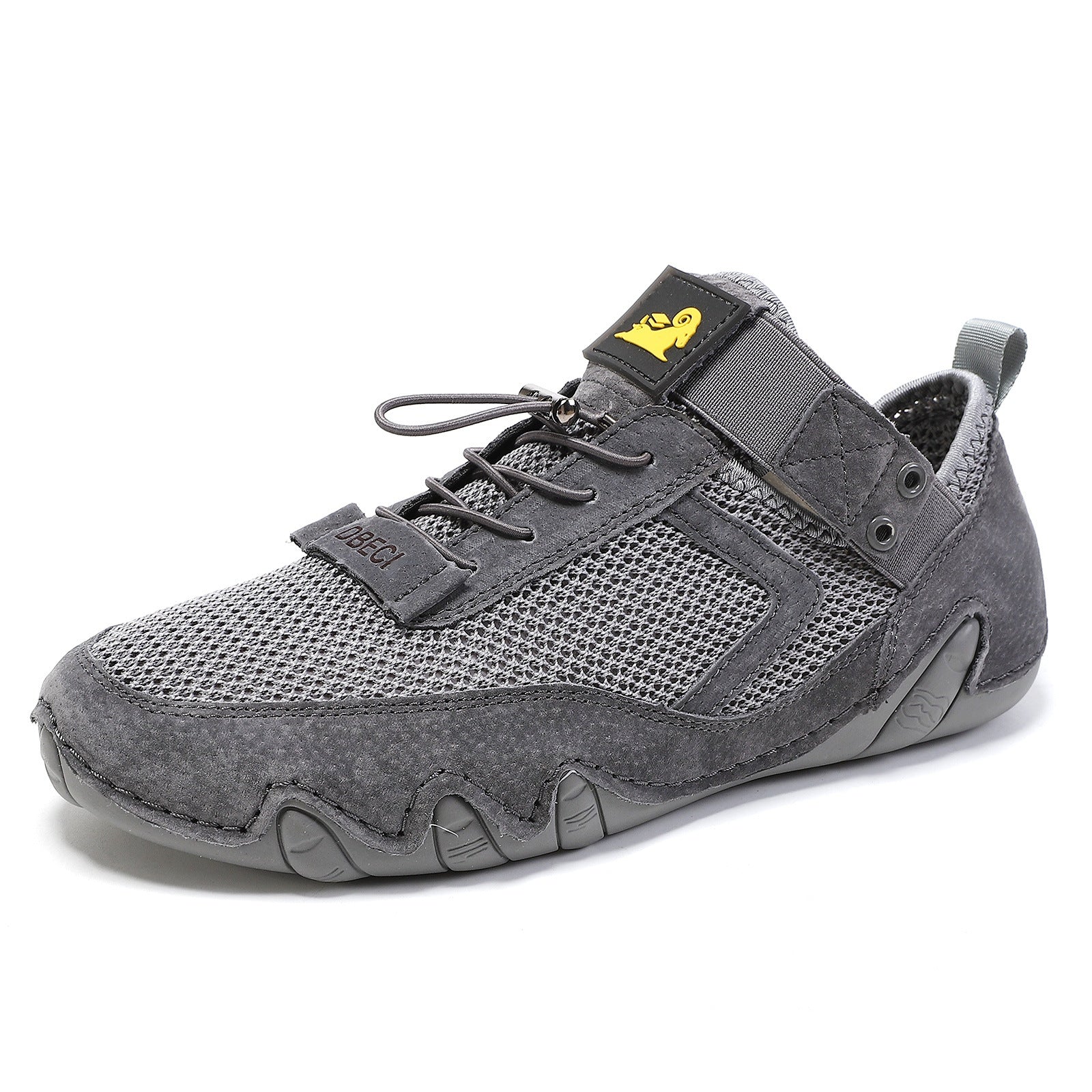 Casual All-matching And Lightweight Breathable Mesh Shoes Gray - D&A
