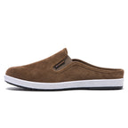 Casual Breathable All-match Sneakers Slip-on Heel-free Half Support Non-slip Men's Shoes - D&A