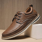 Casual Leather Shoes Worker Men's Shoes - D&A