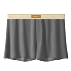 Men's Solid Color Loose Breathable Ice Silk Underwear - D&A