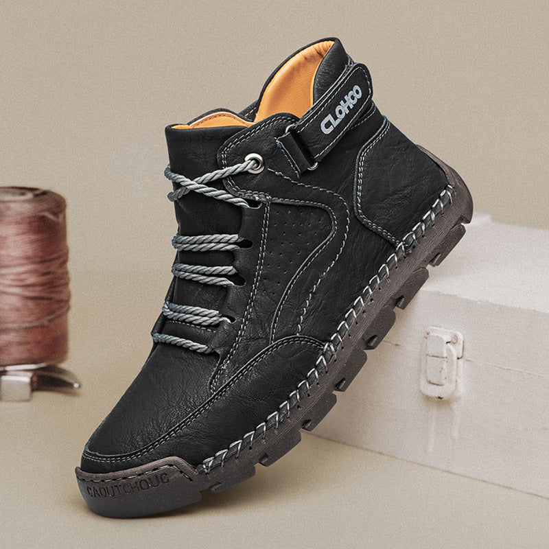 Martin Boots Stitching Men's Casual Shoes - D&A