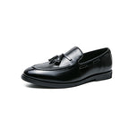 Tassel Slip-on Shoes Young Men Black - D&A