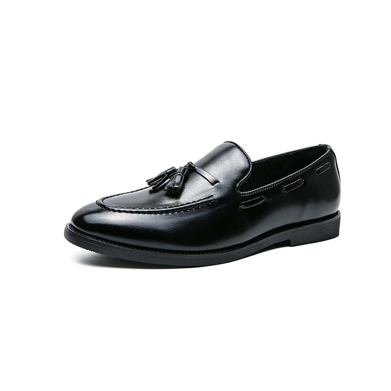 Tassel Slip-on Shoes Young Men Black - D&A
