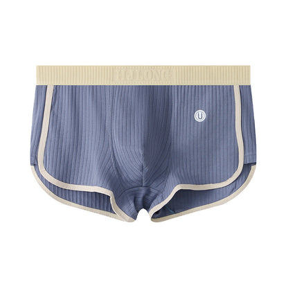 Men's Mid-waist Simple Fashionable Breathable Comfortable Boxers - D&A