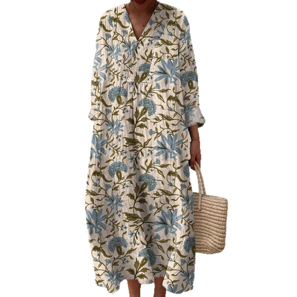 Holiday Long Sleeve Shirt Dress Women's Casual - D&A