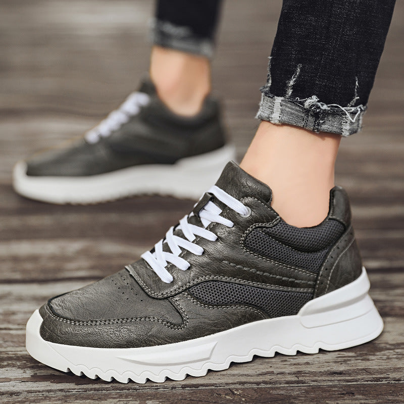 Invisible Wedge Hidden Heel Men's Casual Sports Shoes - D&A
