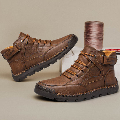 Martin Boots Stitching Men's Casual Shoes - D&A