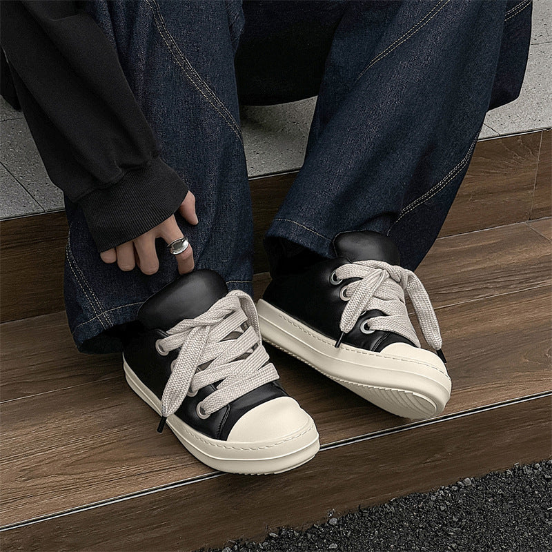 Slip-on Casual Shoes Men's Low-top Raise The Bottom Board Shoes - D&A