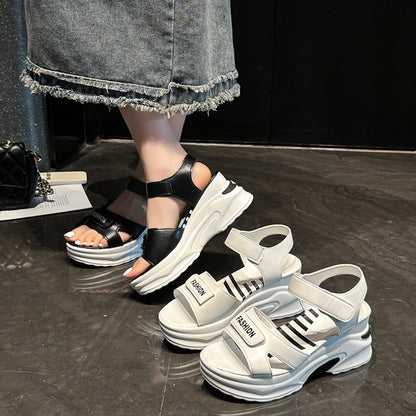 Small Muffin Platform Sports Beach Shoes - D&A