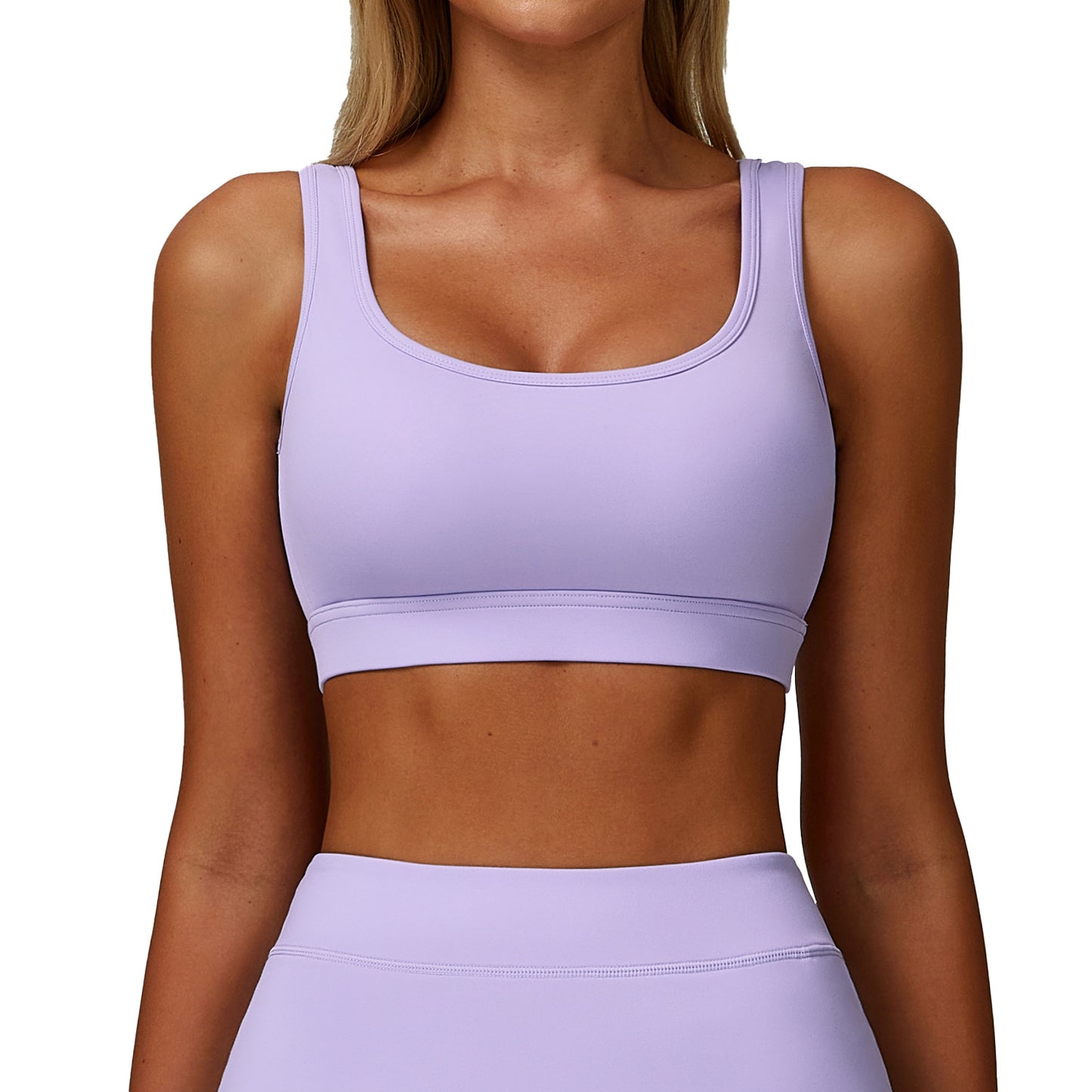 Nude Feel Yoga Bra Tight Beauty Back Exercise Workout Bra - D&A