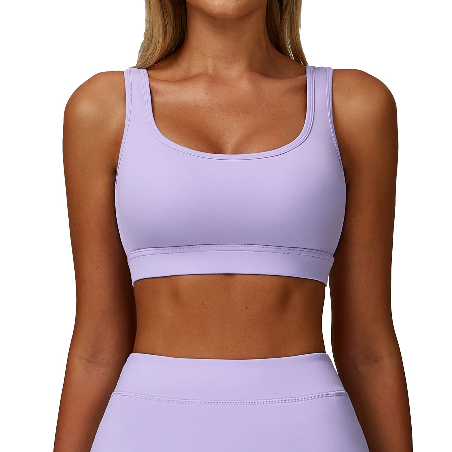 Nude Feel Yoga Bra Tight Beauty Back Exercise Workout Bra - D&A