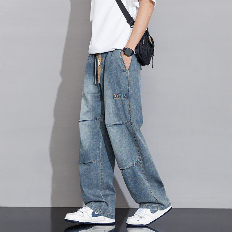 Men's Versatile Fashion Plus Size Casual Jeans - D&A