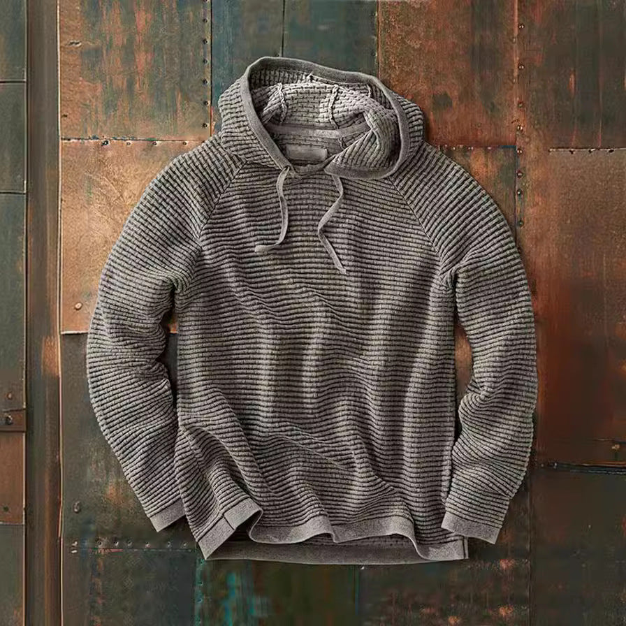 Loose Fashion Hooded Sweatshirt - D&A