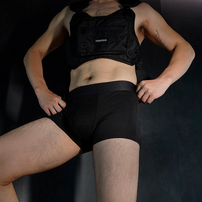 Men's Fashion Solid Color Underwear Boxers - D&A