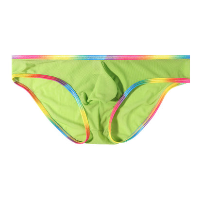 Mesh Transparent Mesh Quick-drying Panties Green - D&A