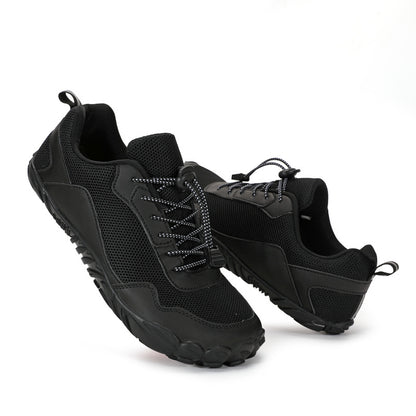 Leisure Road Riding Men's Outdoor Mountaineering Sports Training Shoes 6806 Black - D&A