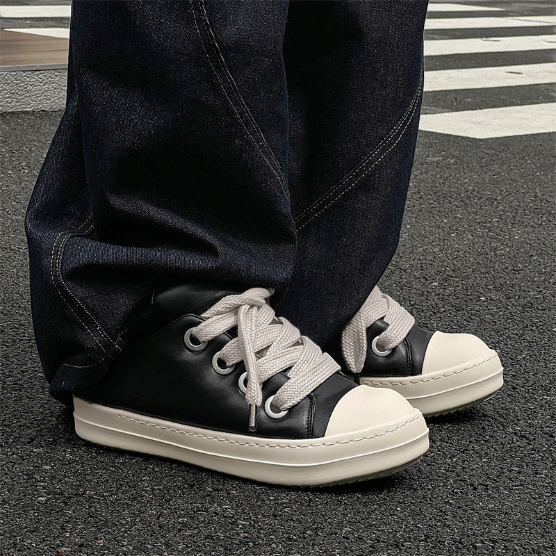 Slip-on Casual Shoes Men's Low-top Raise The Bottom Board Shoes - D&A